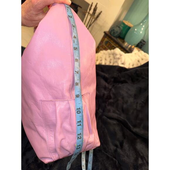 TBAGS LOS ANGELES VINTAGE Y2K HUGE LAVENDER LEATHER BAG - Picture 4 of 10